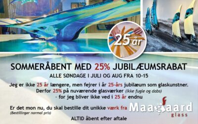 25 Ã¥rs JubilÃ¦ums Ã…bent
